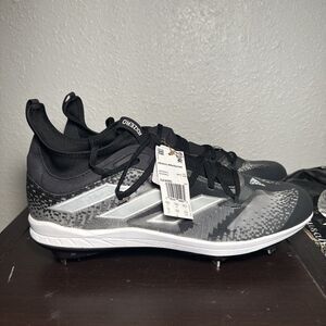 Size 15 Men's adidas adizero Afterburner Mid Metal Baseball Cleats GZ4580